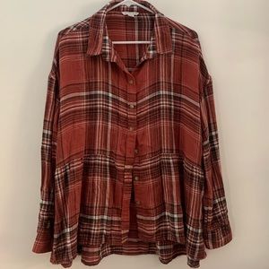 American Eagle outfitters Button down loose top